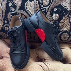 Black and Red Men's Sneakers